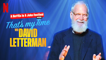 That’s My Time with David Letterman (2022)